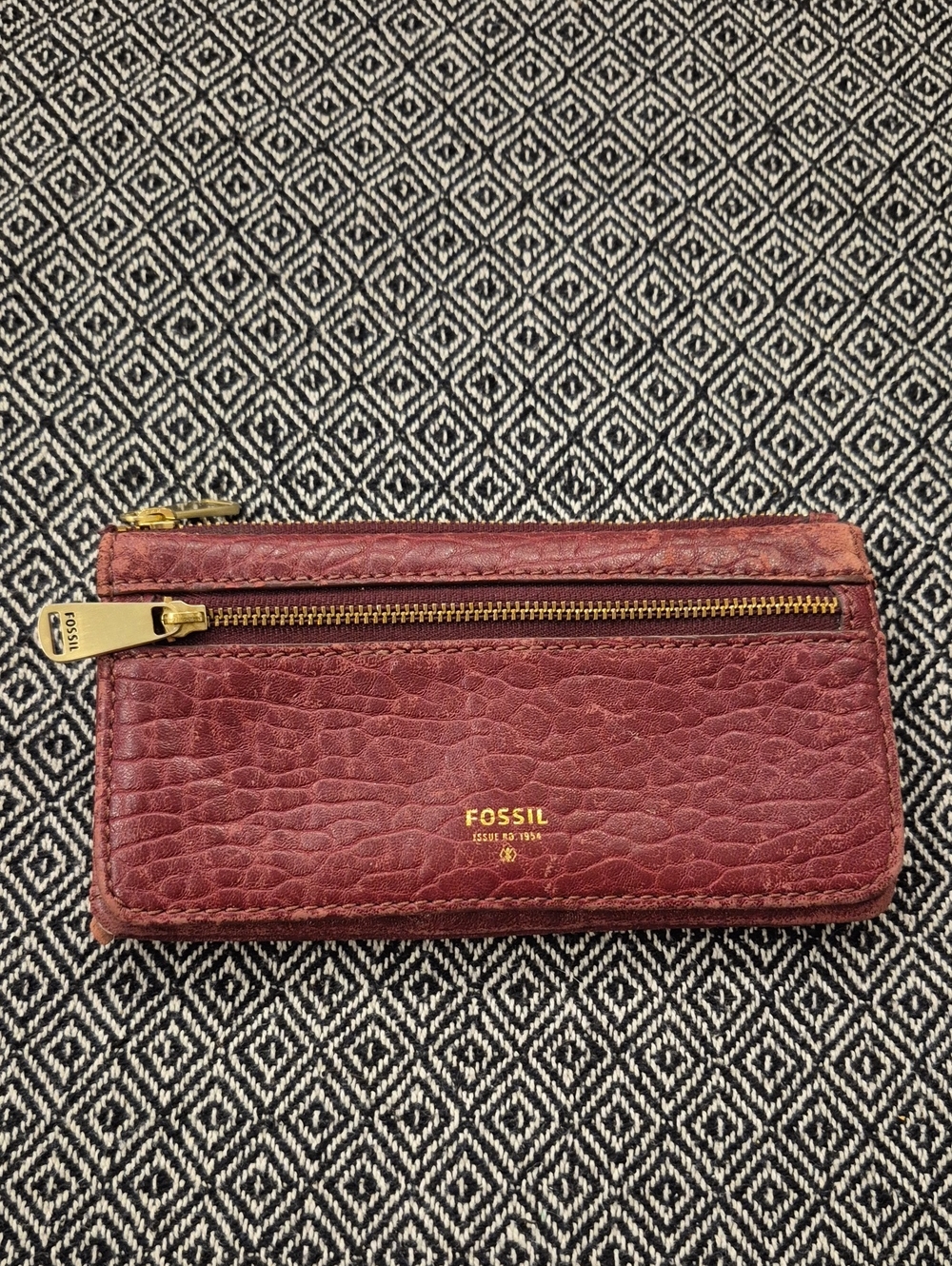 Fossil Leather Wallet AS IS